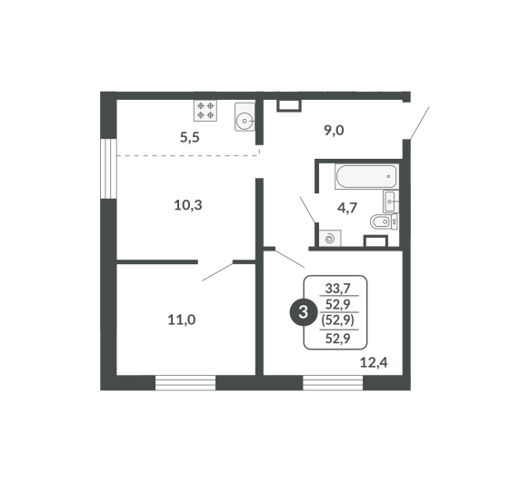 План квартиры