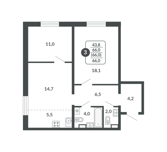 План квартиры